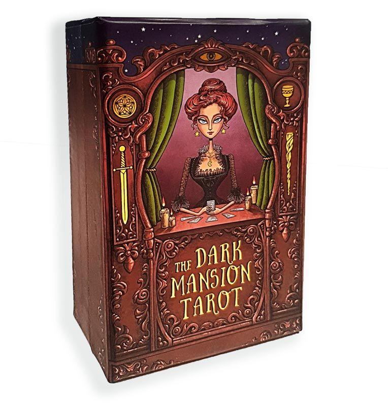 【激レア】TarotRootsofAsiaAmnartKlanprachar The dark mansion tarot bordas douradas - original importado